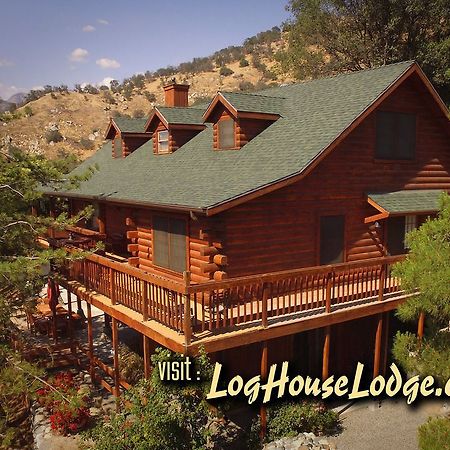 The Log House Lodge Три-Риверс Экстерьер фото