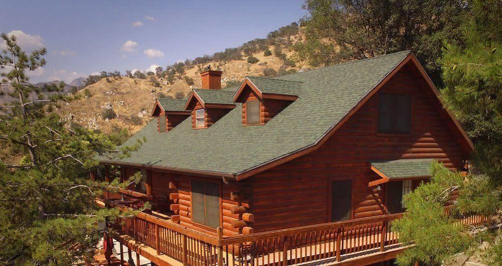 The Log House Lodge Три-Риверс Экстерьер фото